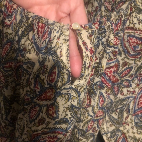 Chaps Boho paisley cotton tunic - Picture 7 of 10